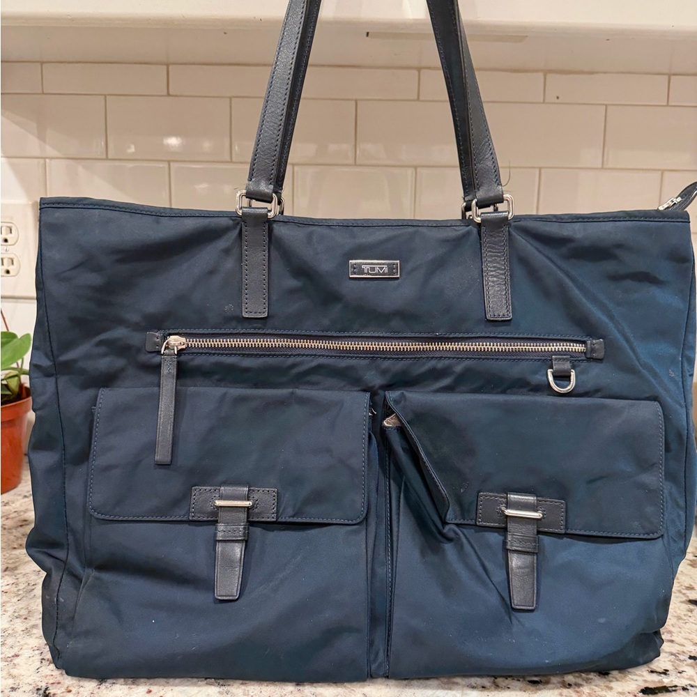 Tumi Dark Blue Tote Bag - Picture 11 of 11